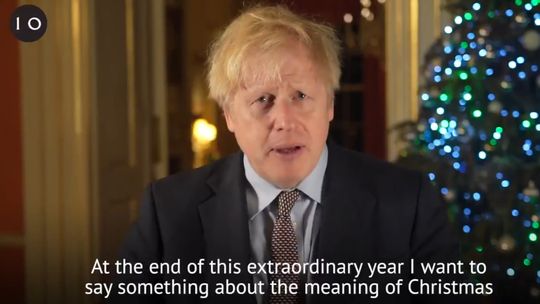 Bożonarodzeniowe życzenia premiera Borisa Johnsona