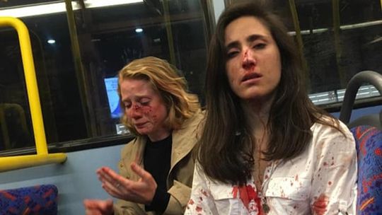 Dwie kobiety pobite w londyńskim autobusie