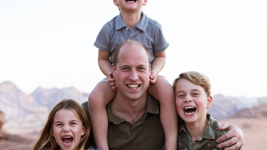 Książę William opublikował zdjęcie z dziećmi z okazji Dnia Ojca