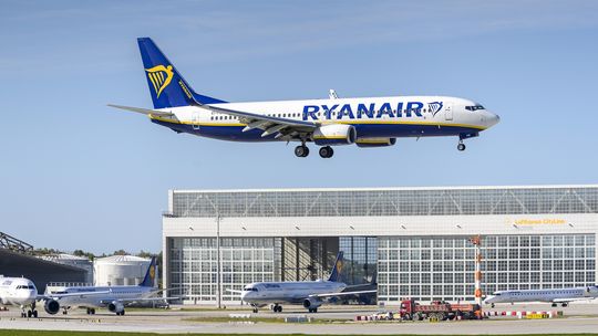 Linie lotnicze Ryanair odnotowały znaczny wzrost zysków