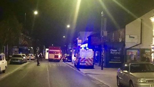 Londyn: Eksplozja w Hampton Hill