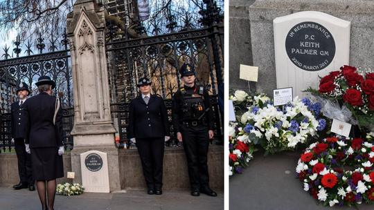 Londyn: Mężczyzna obsikał pomnik ku czci zabitego na służbie policjanta