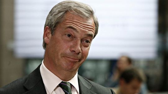 Nigel Farage za biedny na konto w banku Coutts
