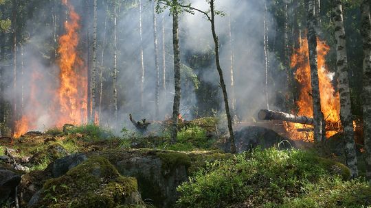 Ostrzeżenie przed pożarami w Grecji