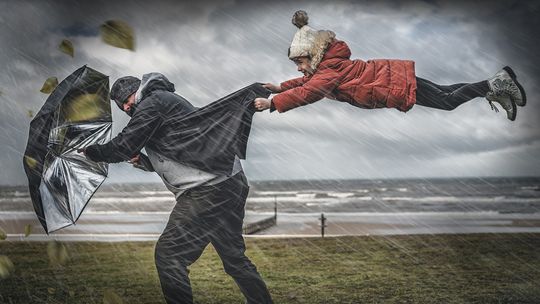 Ostrzeżenie przed wiatrem i deszczem na całym wschodnim wybrzeżu Anglii