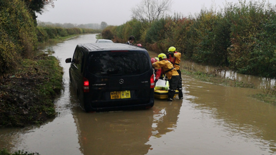 Powodzie w Anglii
