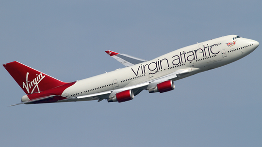 Pożar na pokładzie samolotu Virgin Atlantic