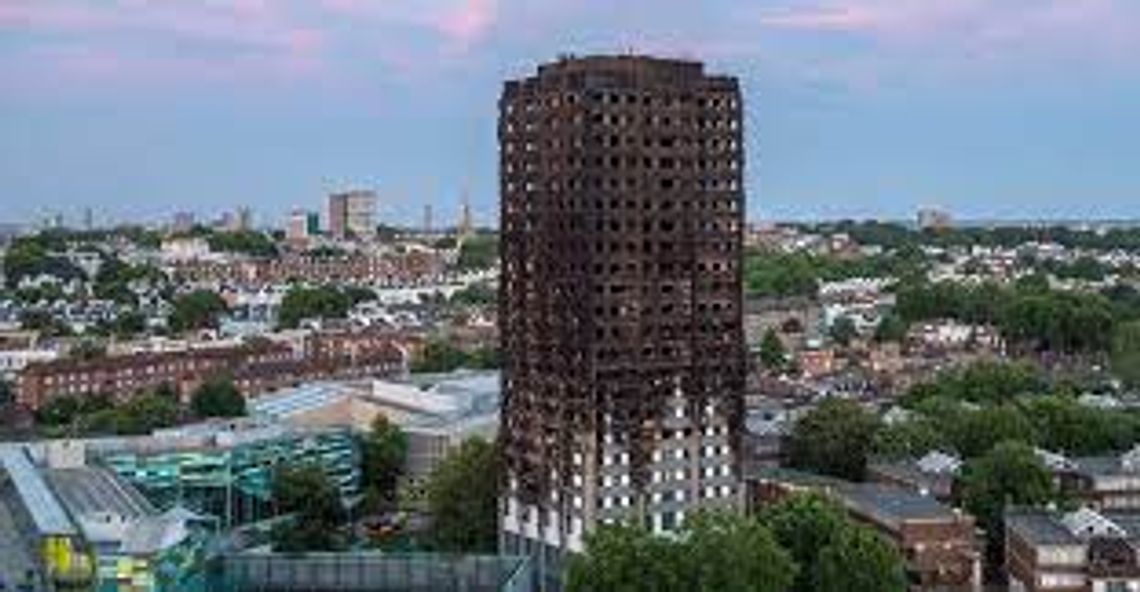 20 milionów funtów odszkodowania dla strażaków gaszących pożar wieżowca Grenfell Tower