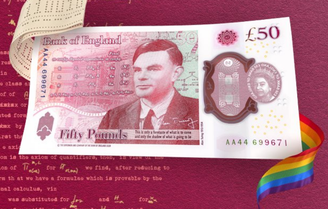Bank Anglii zaprezentował nowy banknot 50-funtowy 