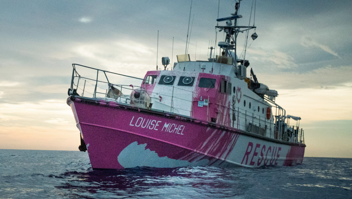 Banksy kupił łódź ratunkową dla imigrantów 