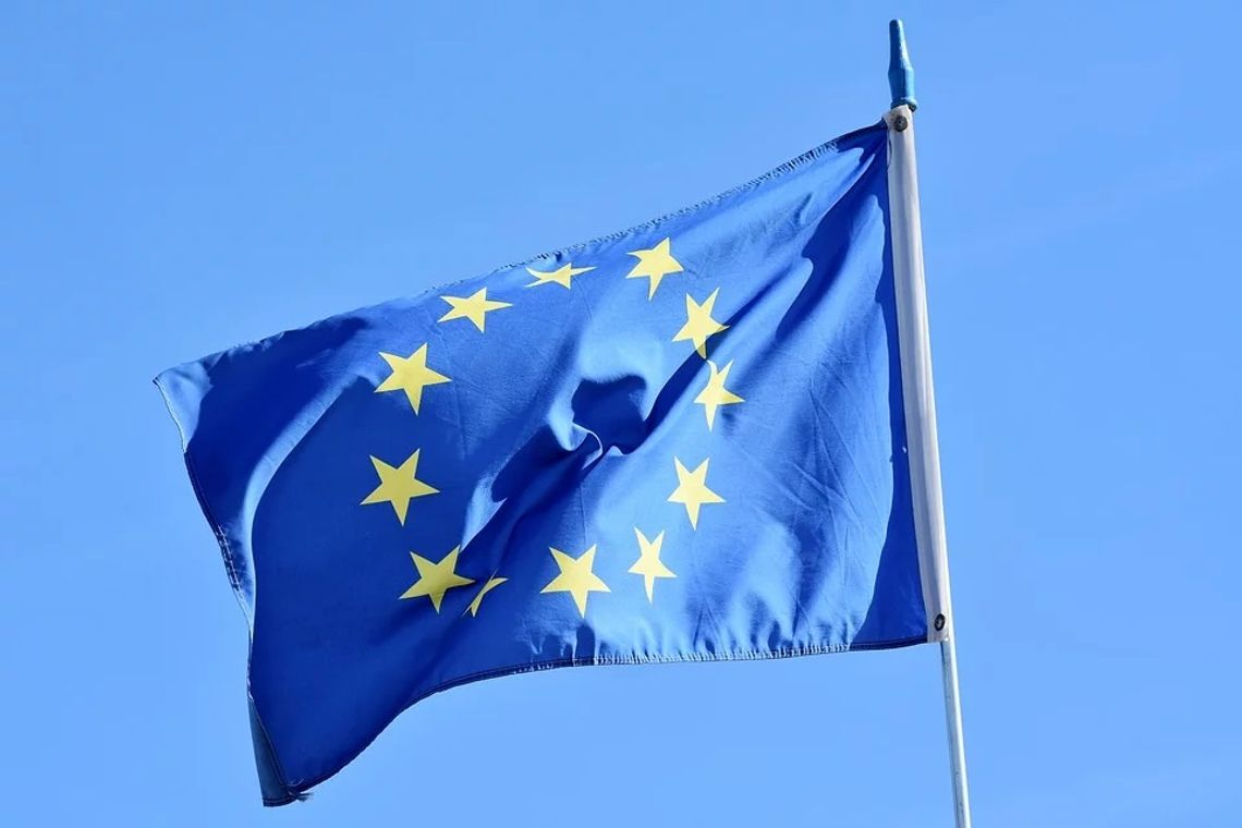 Brexit: Europejska flaga na klifach Dover