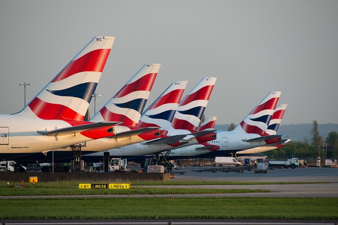 British Airways zawieszają loty do Chin