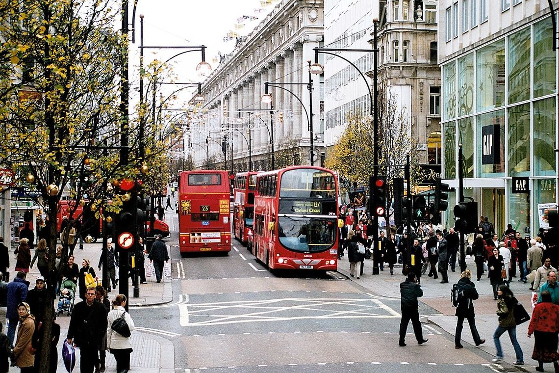 Burmistrz Londynu ogłosił plan zamknięcia Oxford Street dla samochodów