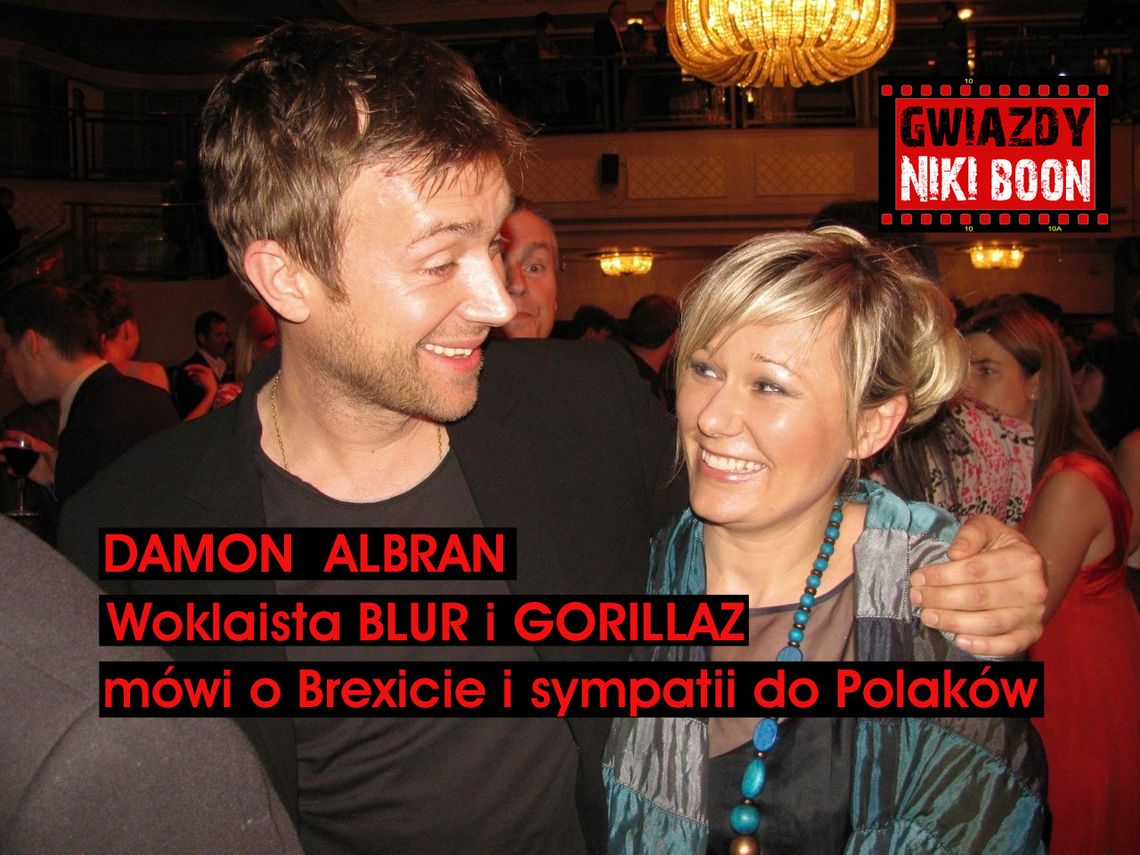 Co Damon Albarn frontman Gorillaz i Blur myśli o Polakach i Brexicie?