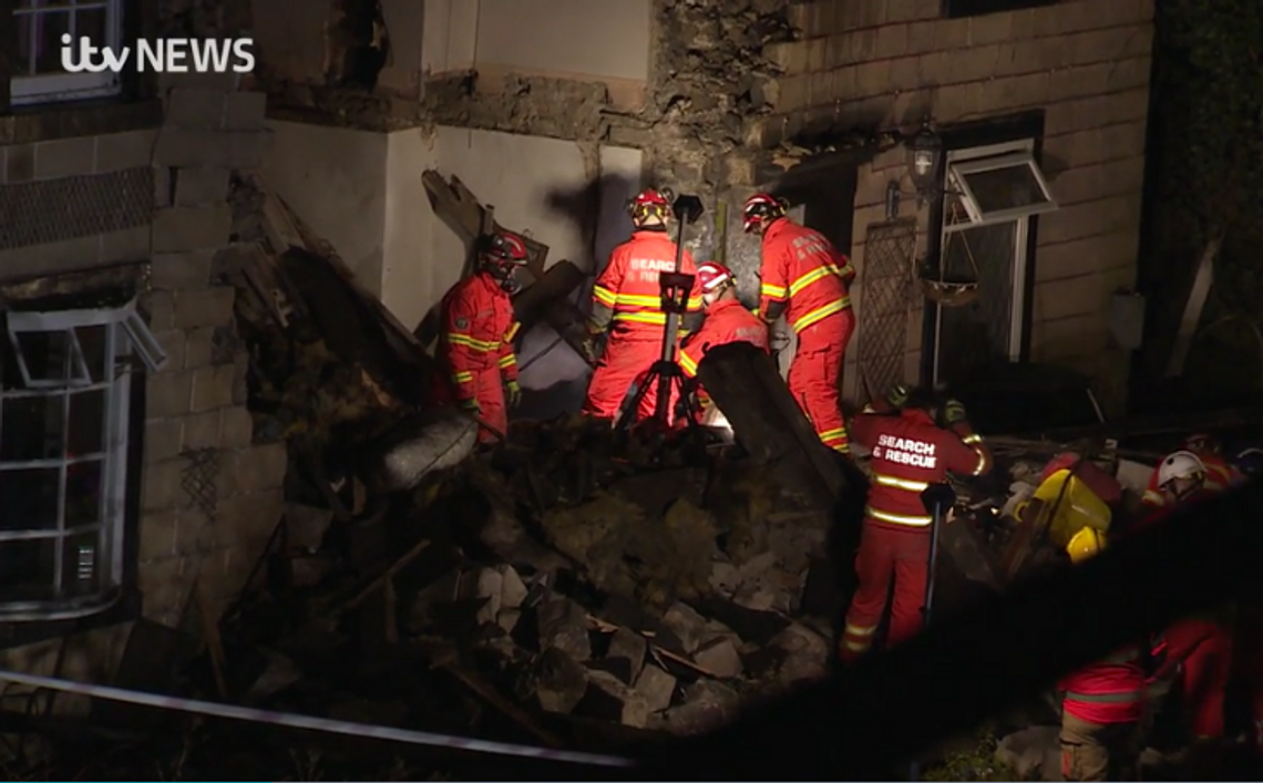 Eksplozja w Greater Manchester – z zawalonego budynku ewakuowano ludzi 
