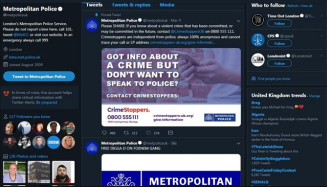 Hakerzy zaatakowali strony internetowe Metropolitan Police