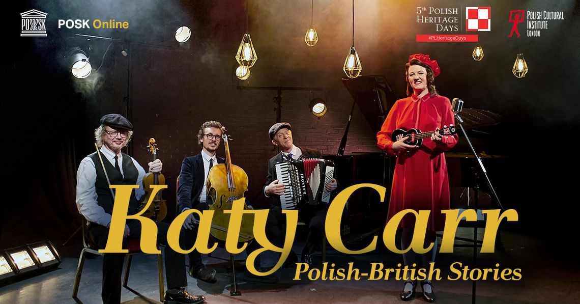 Koncert Katy Carr w POSK Online na zakończenie Polish Heritage Days 2021