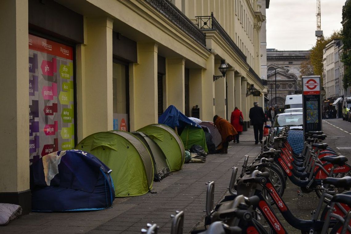 Konfiskata namiotów sposobem walki z... bezdomnością