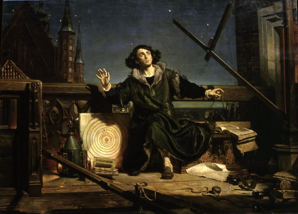 "Kopernik" Matejki w The National Gallery w Londynie 