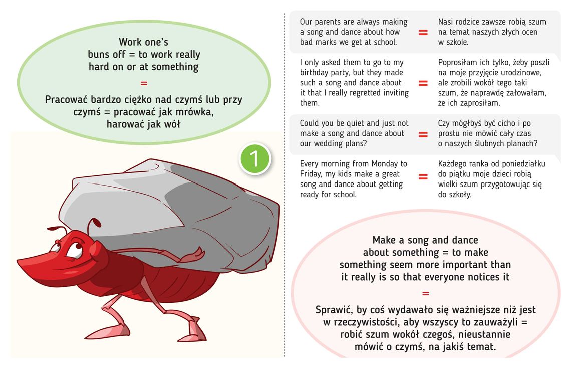 Lekcja angielskiego - Pracować jak mrówka