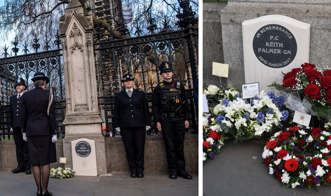 Londyn: Mężczyzna obsikał pomnik ku czci zabitego na służbie policjanta
