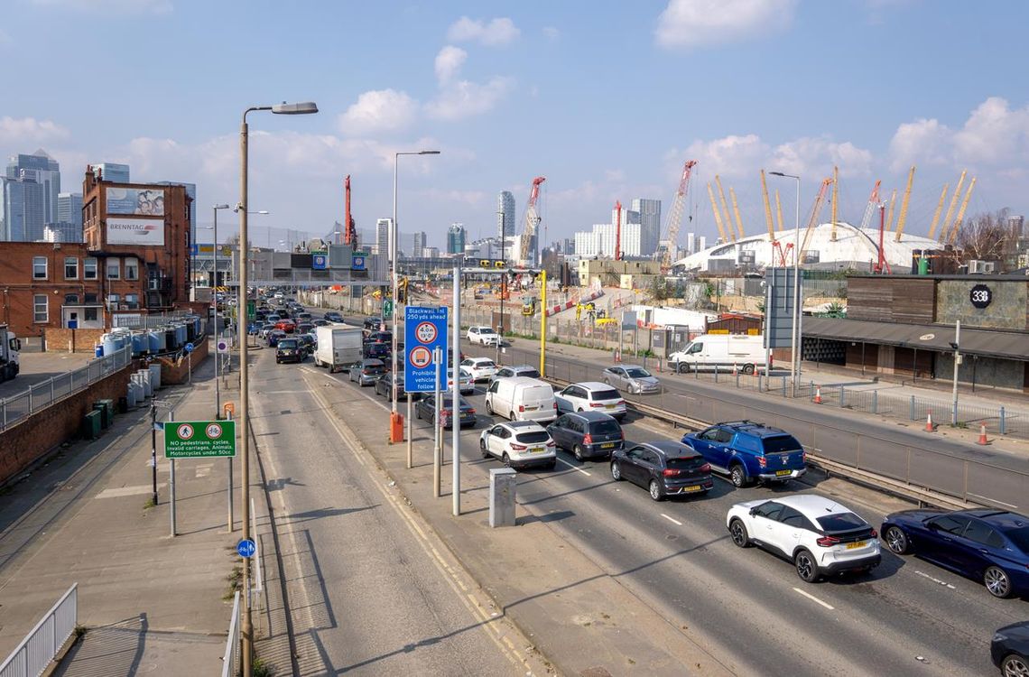 Londyn: Nastolatek jechał pod prąd przez Blackwall Tunnel, usłyszał wyrok