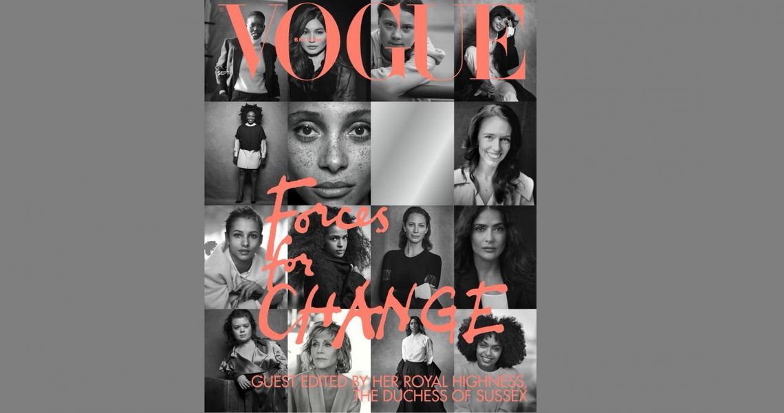 Meghan Markle krytykowana za okładkę Vogue'a
