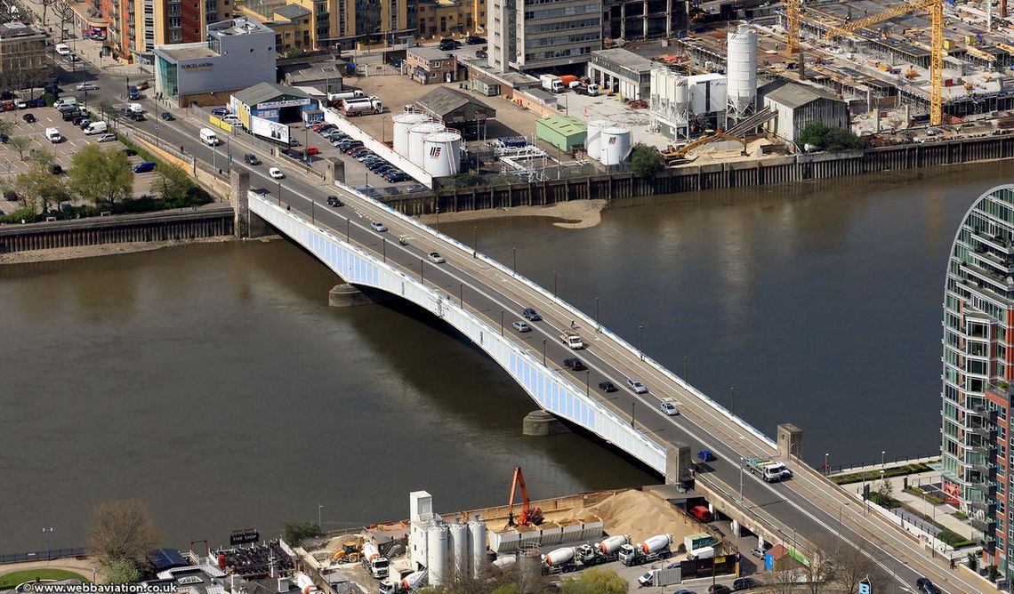 Most Wandsworth Bridge zostanie zamknięty dla samochodów