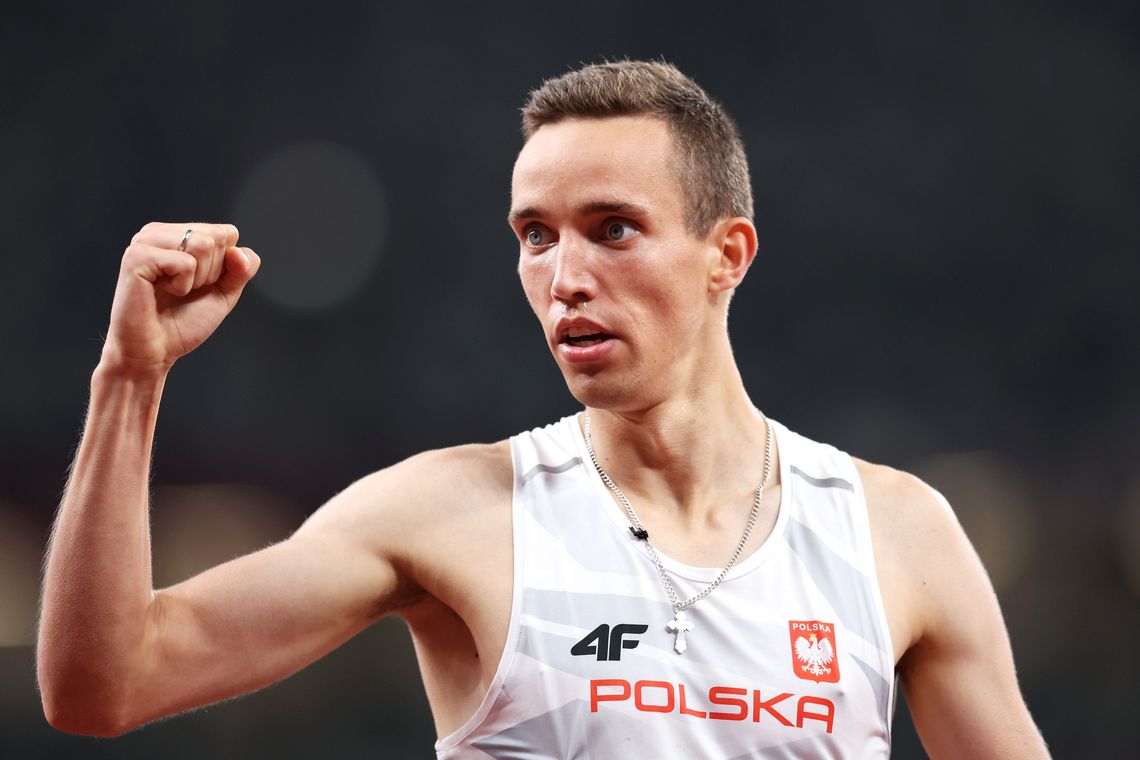 Patryk Dobek zdobył brązowy medal w biegu na 800 m