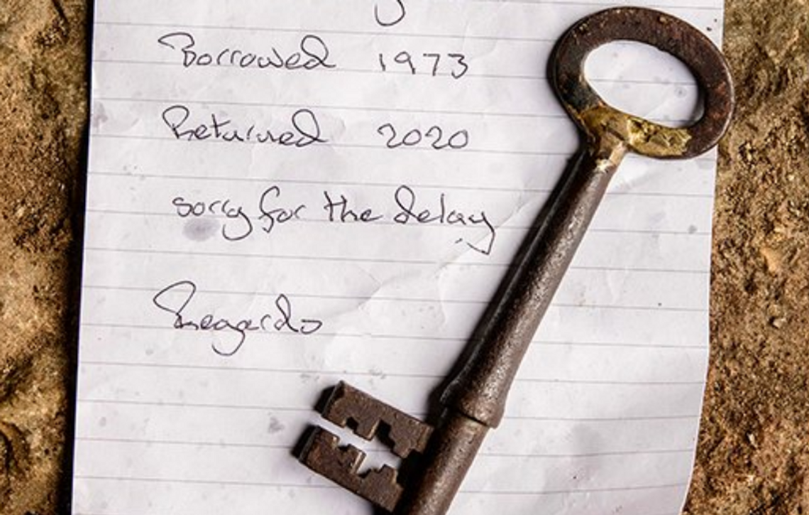 Po blisko 50 latach oddano klucz do drzwi XI wiecznej wieży 
