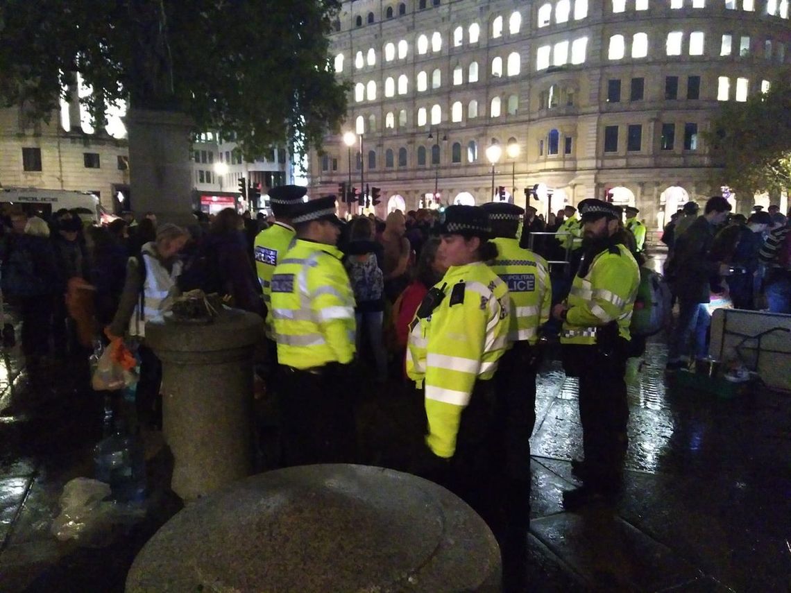 Policja zakazała protestów w Londynie