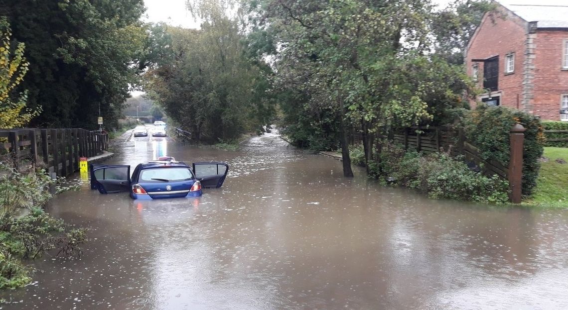 Powódź w Walii, Shropshire i Staffordshire