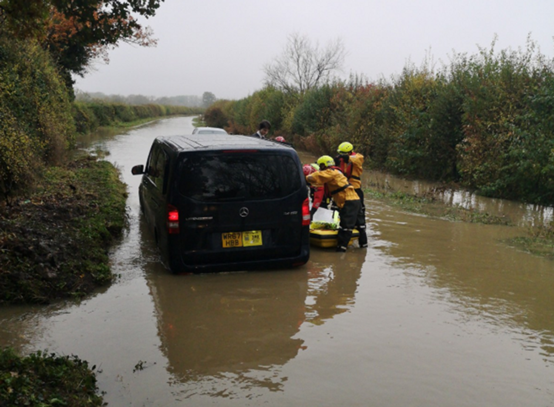 Powodzie w Anglii