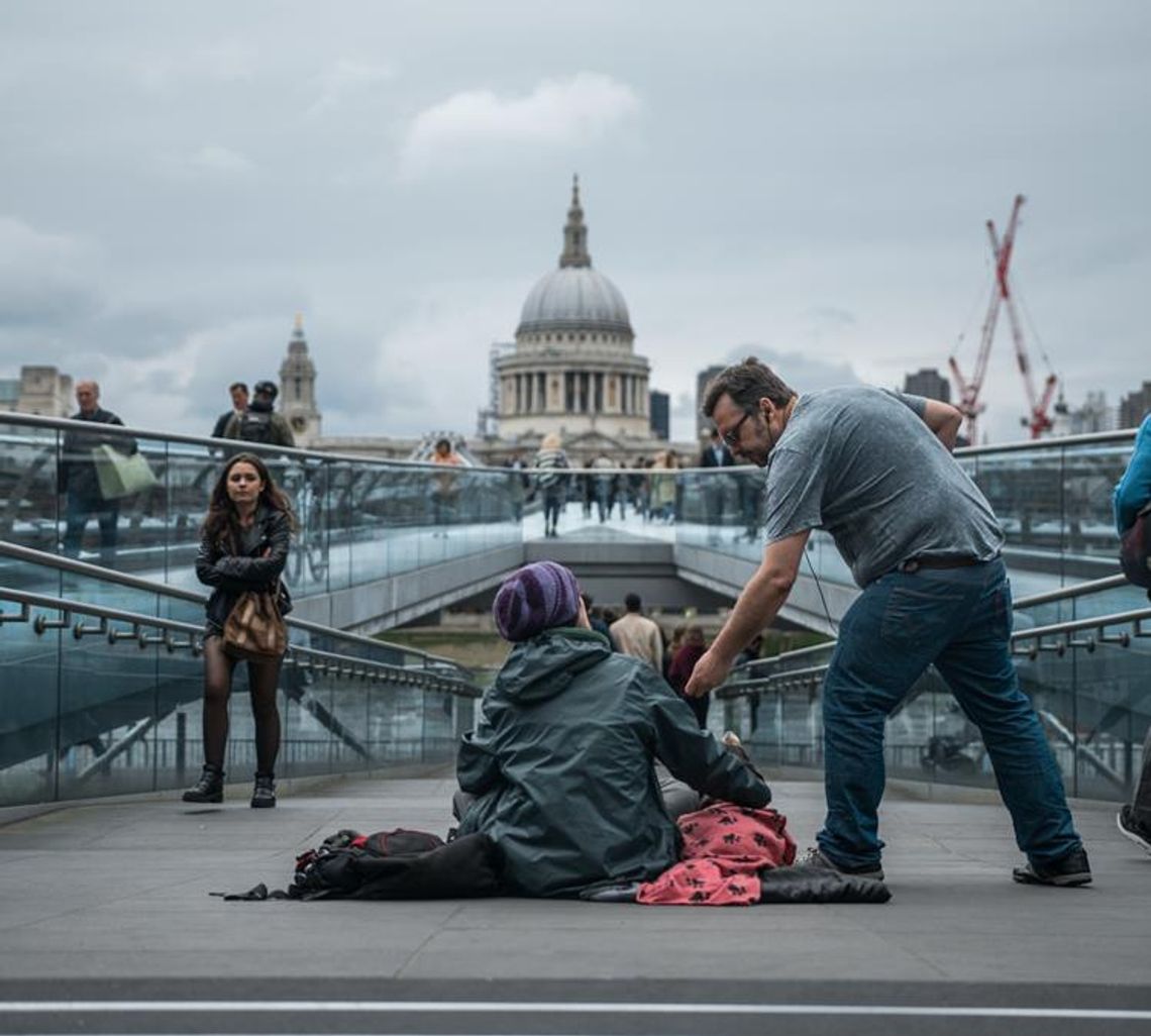 Rekordowa liczba bezdomnych na ulicach Londynu