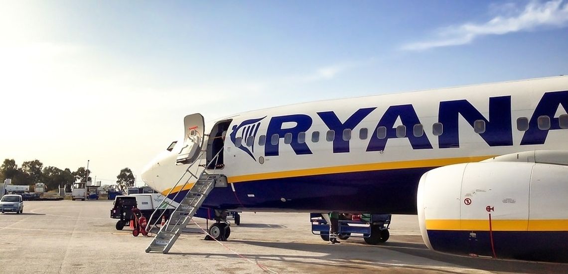 Samolot Ryanair odleciał bez 30 osób