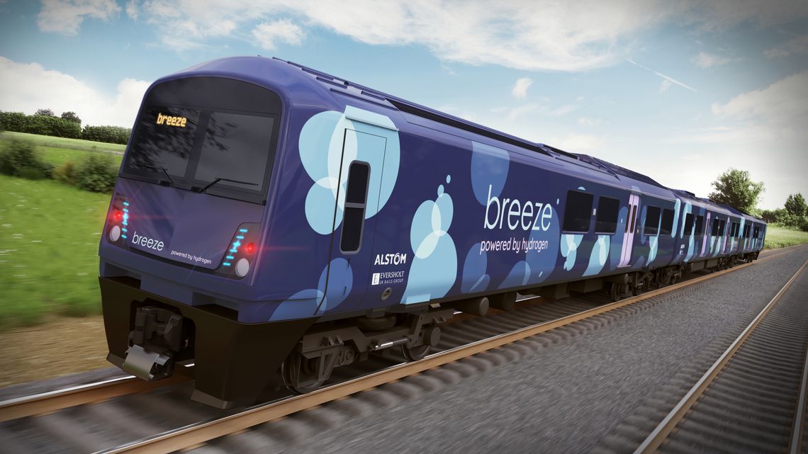 W 2022 r. na torach w UK pojawią się pociągi wodorowe [WIDEO]