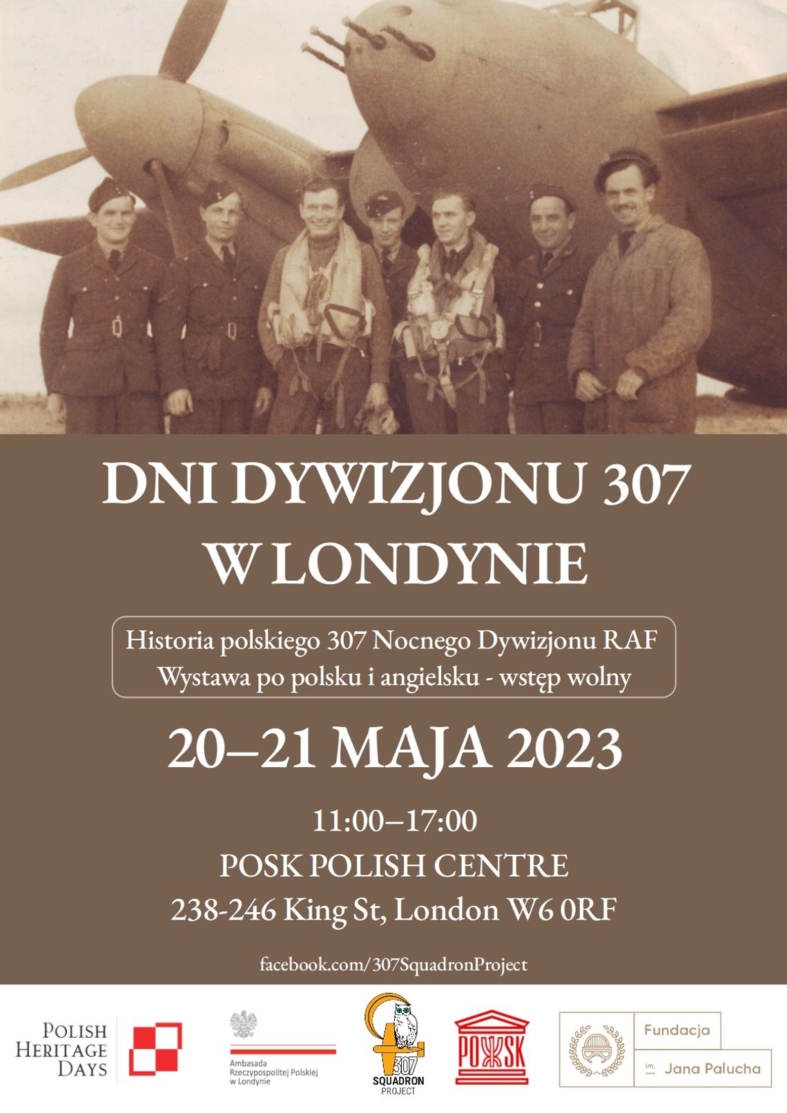 Wystawa poświęcona historii polskiego nocnego Dywizjonu 307