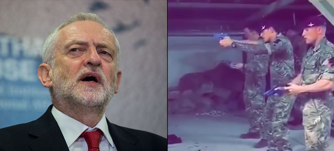 Żołnierze użyli zdjęcia Corbyna jako celu na strzelnicy - koniec dochodzenia