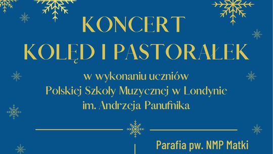 Koncert Kolęd i Pastorałek