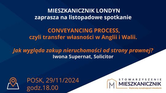 Spotkanie Mieszkanicznik Londyn