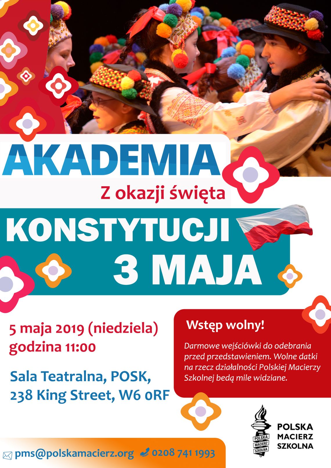 Akademia 3 Maja organizowana przez Polską Macierz Szkolną