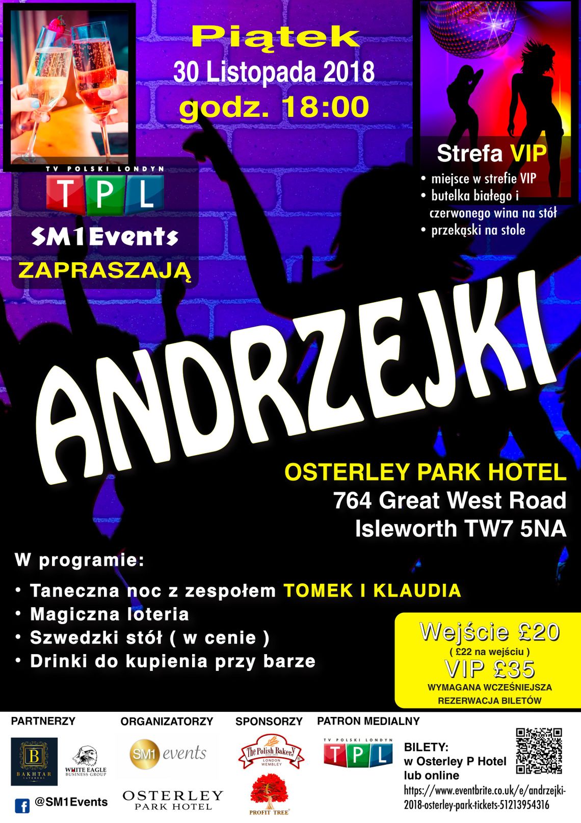 Andrzejki 2018 - Osterley Park