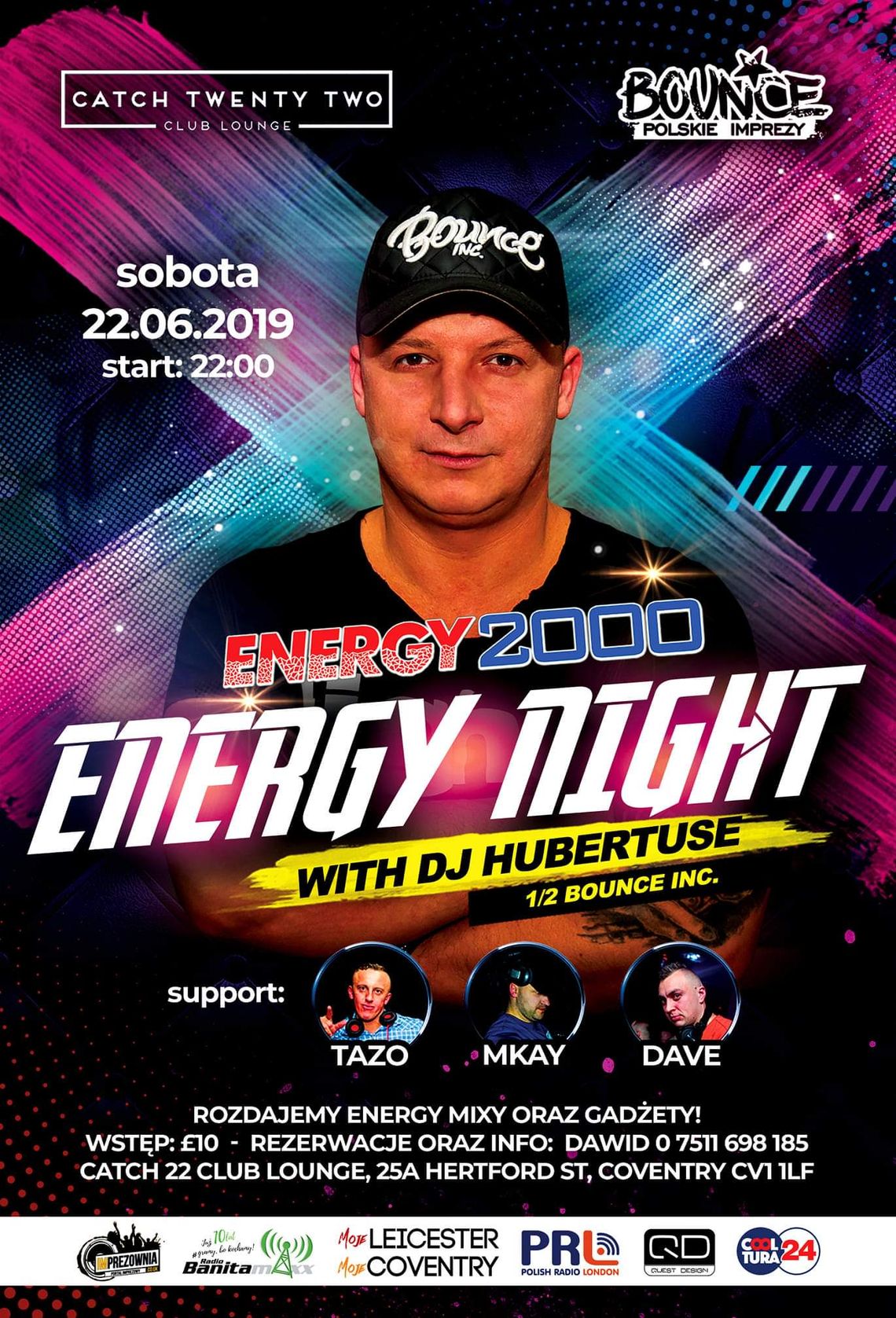 Energy 2000 Night- DJ Hubertus w Coventry