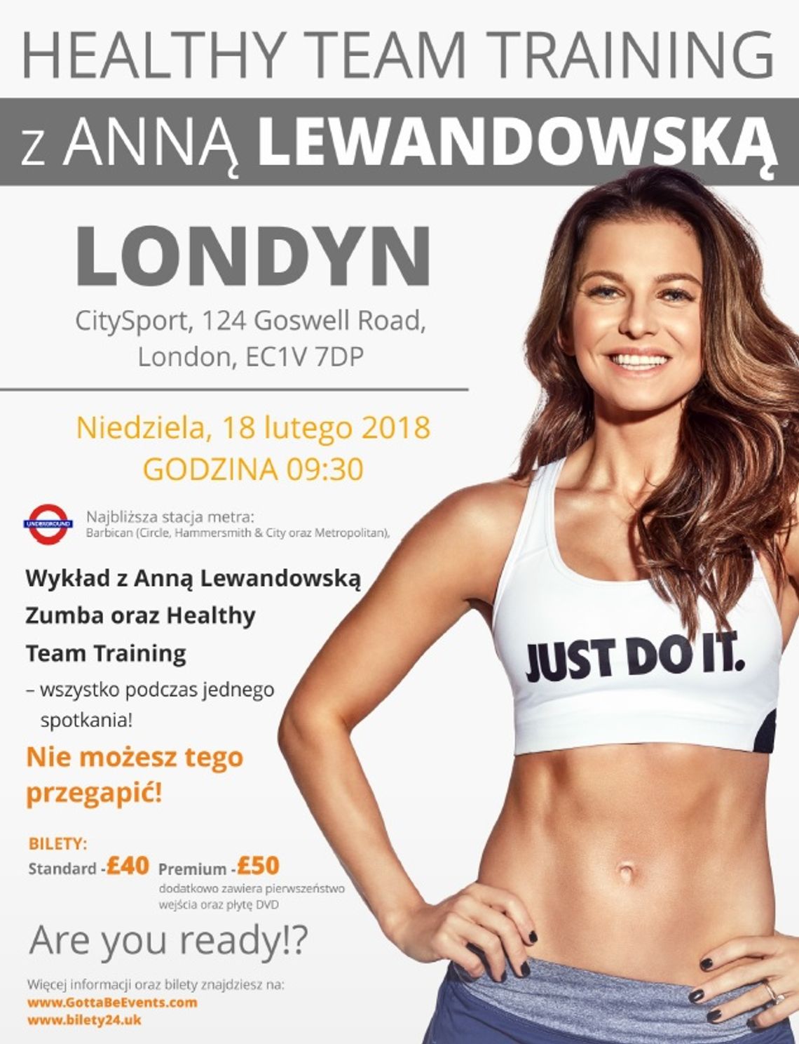 Healthy Team Training z Anną Lewandowską