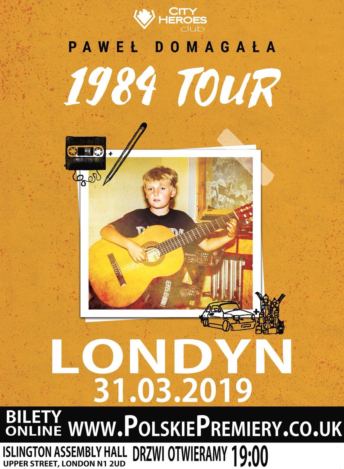 Paweł Domagała • Londyn • #1984tour