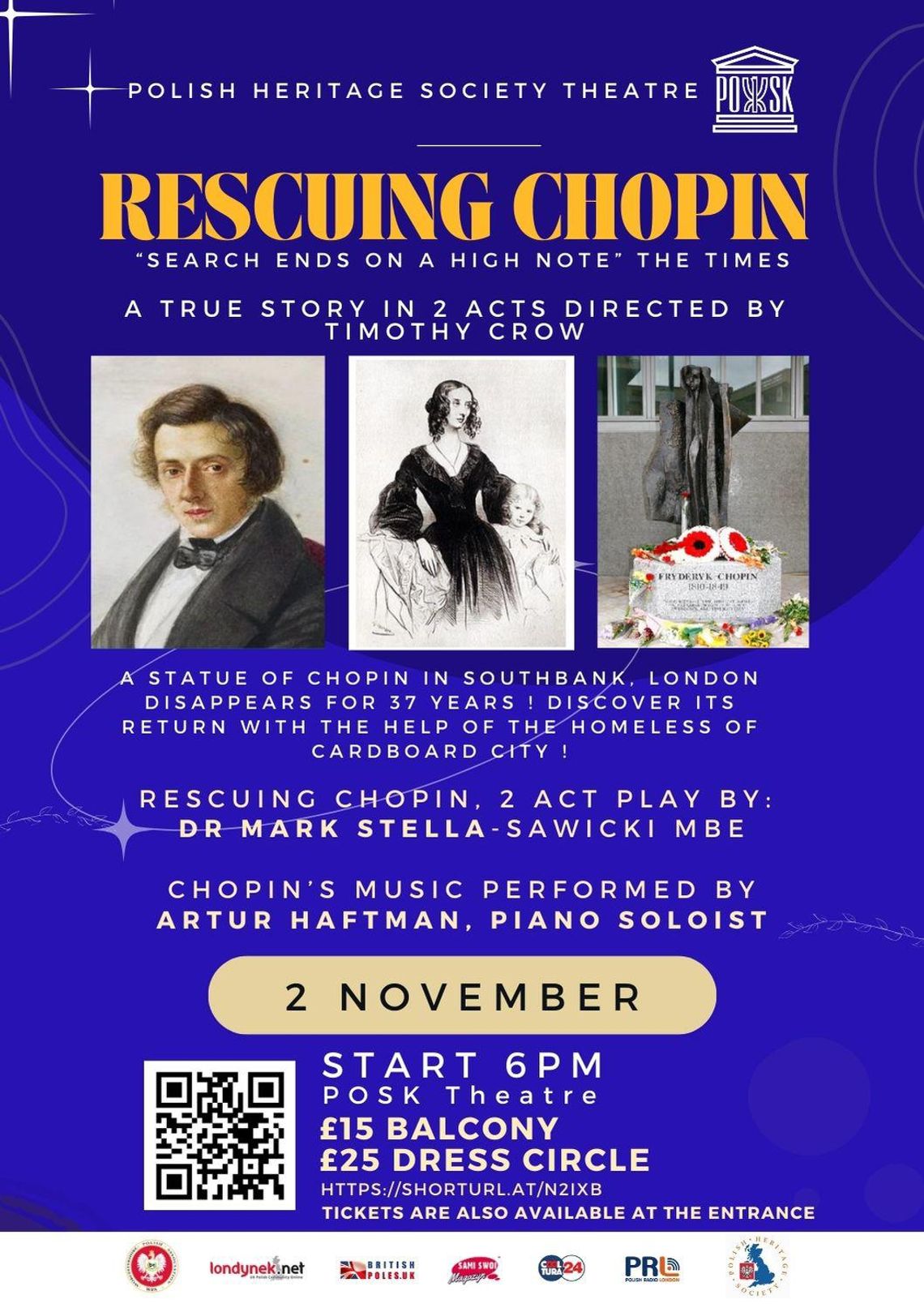 Spektakl "Rescuing Chopin"