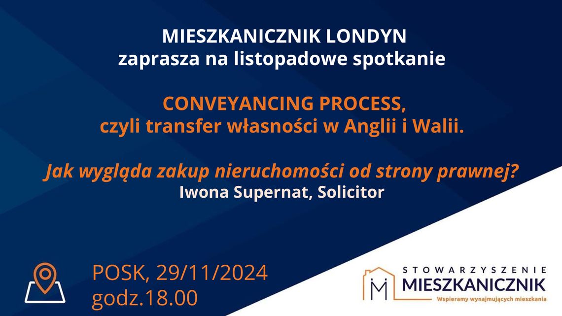 Spotkanie Mieszkanicznik Londyn