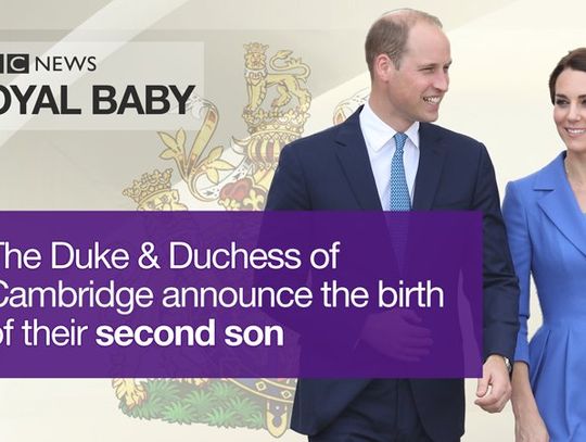 UK: Księżna Kate urodziła syna! To trzecie dziecko pary książęcej [VIDEO]